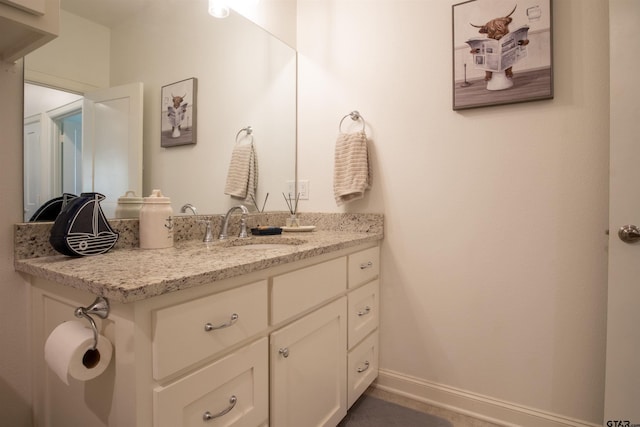 1224 Nate Cir, Bullard, TX 75757 - bathroom featuring vanity and baseboards