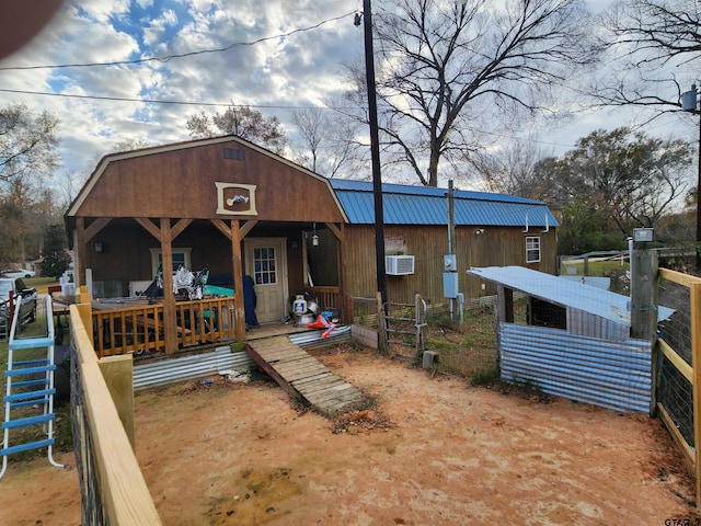 view of rear view of house