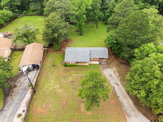 18396 Tall Pines Dr, Tyler, TX 75703 - view from above of property