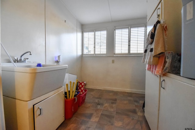 view of laundry area