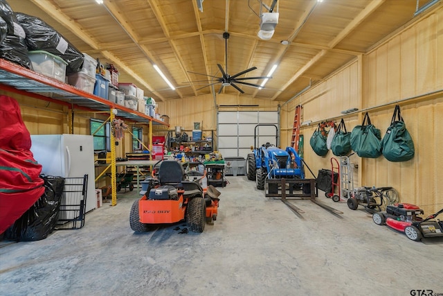185 Vz County Road 2103, Canton, TX 75103 - garage featuring freestanding refrigerator