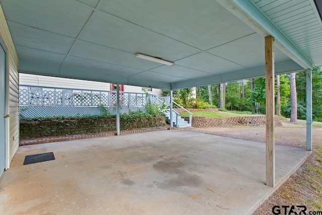 1656 Pineview Ln, Hideaway, TX 75771 - view of patio featuring a carport