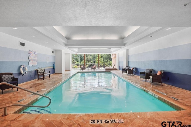 2801 Wexford Dr, Tyler, TX 75709 - indoor community pool featuring a patio