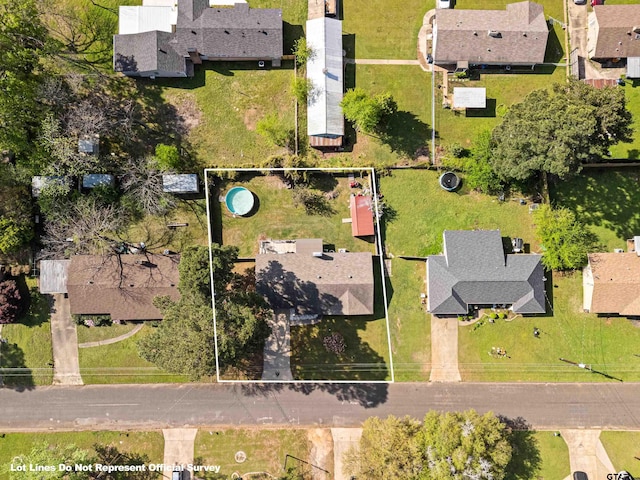 2207 Pinecrest Dr, Gladewater, TX 75647 - birds eye view of property with a residential view
