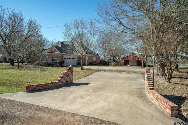 exterior space with driveway