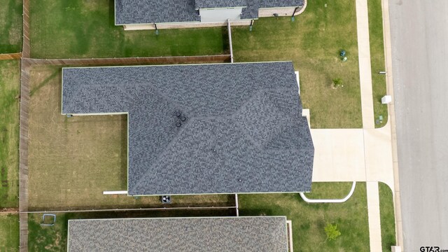 7013 Hillside Ave, Tyler, TX 75707 - bird's eye view