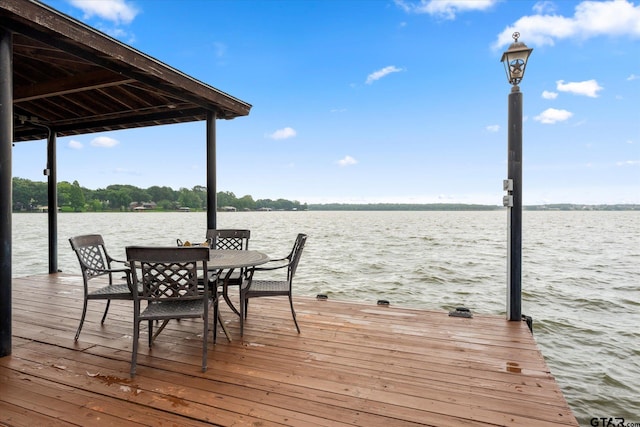 7016 Fm 3054, Malakoff, TX 75148 - dock featuring a water view