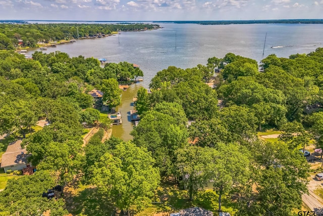 521 Hilltop Dr, Tool, TX 75143 - drone / aerial view of a nearby body of water