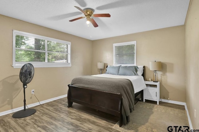 150 Gambrell St, Rusk, TX 75785 - bedroom featuring wood finished floors and ceiling fan