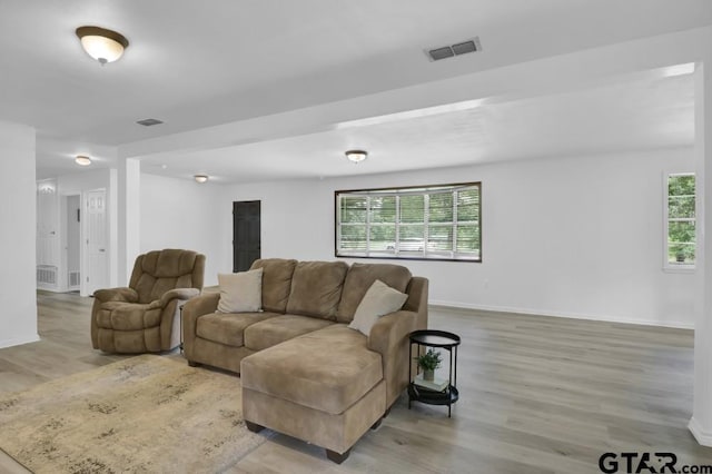 150 Gambrell St, Rusk, TX 75785 - living area with wood finished floors and plenty of natural light