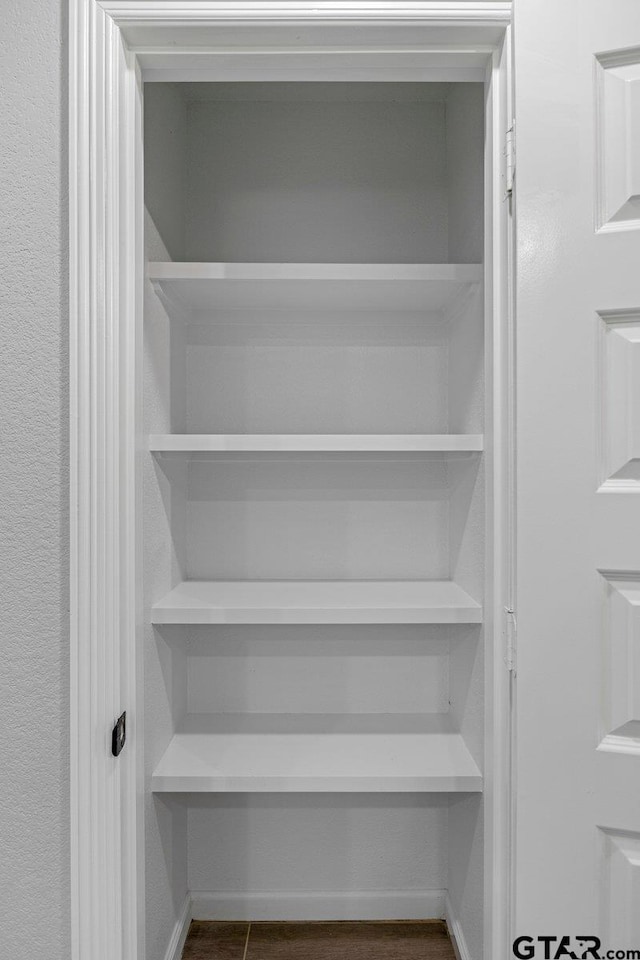 view of closet