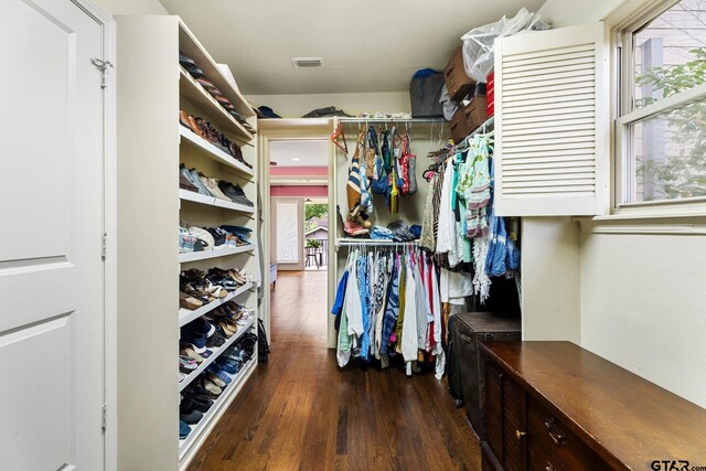 1122 S Chilton, Tyler, TX 75701 - walk in closet featuring wood finished floors