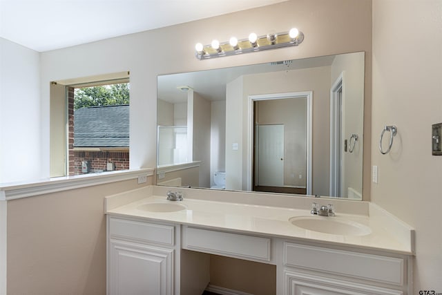 221 Maggie Cir, Flint, TX 75762 - full bath featuring double vanity and toilet