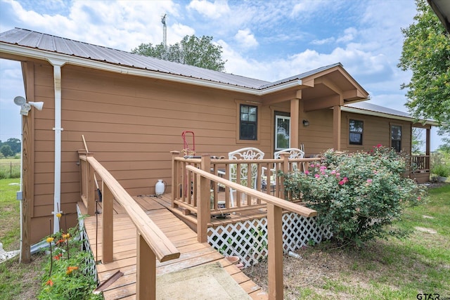 2983 Fm 17, Grand Saline, TX 75140 - view of deck