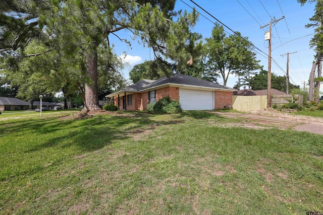 4816 Picadilly Pl, Tyler, TX 75703 - view of side of home featuring brick siding and an attached garage