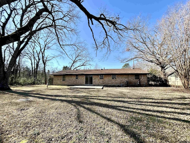 back of house featuring a patio area