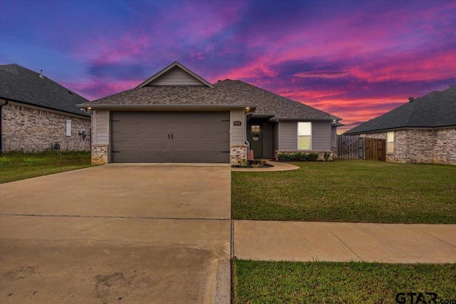 1802 Forestdale Blvd, Whitehouse, TX 75791 - ranch-style home featuring concrete driveway and a garage