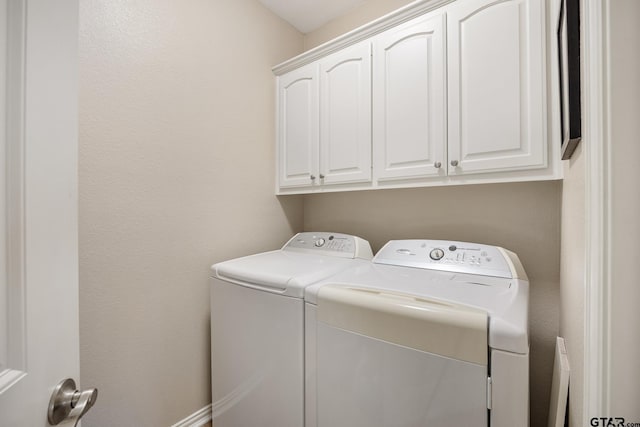 265 Bunker Dr, Tyler, TX 75703 - washroom featuring washer and clothes dryer and cabinet space