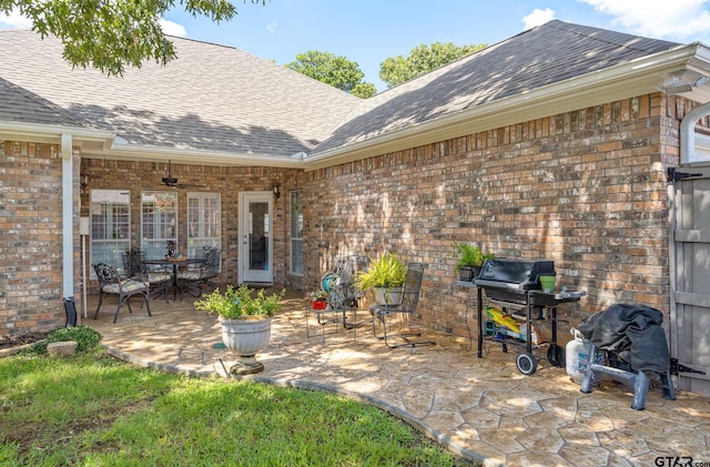 265 Bunker Dr, Tyler, TX 75703 - view of patio / terrace with grilling area