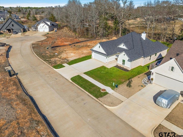 248 Kaul Ln, Bullard, TX 75757 - aerial perspective of suburban area