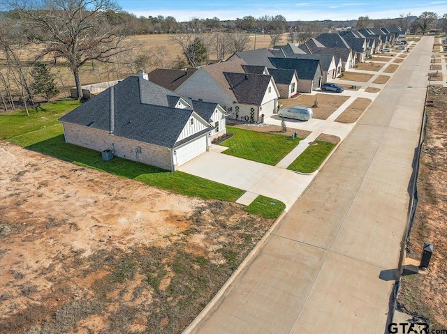 248 Kaul Ln, Bullard, TX 75757 - aerial perspective of suburban area