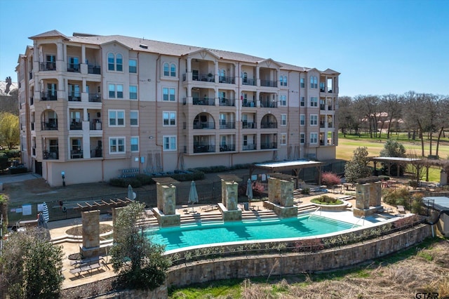 3351 Cascades Ct, Tyler, TX 75709 - view of pool