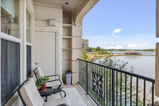 3351 Cascades Ct, Tyler, TX 75709 - balcony with a water view