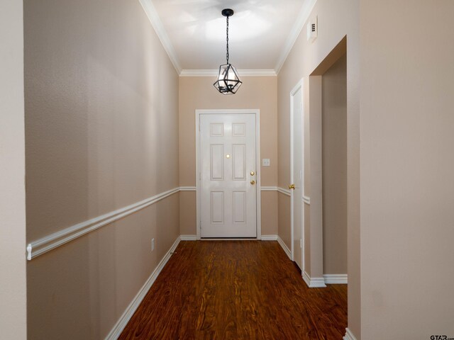 1521 Rice Rd Unit U102, Tyler, TX 75703 - doorway to outside featuring ornamental molding and wood finished floors