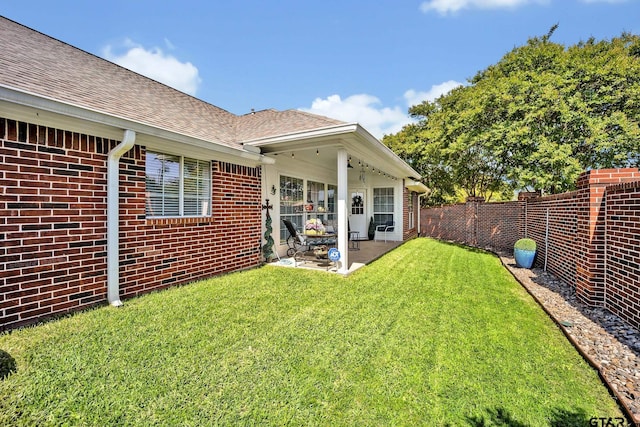 1521A101 Rice Rd, Tyler, TX 75703 - view of yard featuring a patio