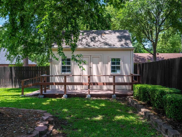 4922 Leaning Oaks Dr, Flint, TX 75762 - view of shed