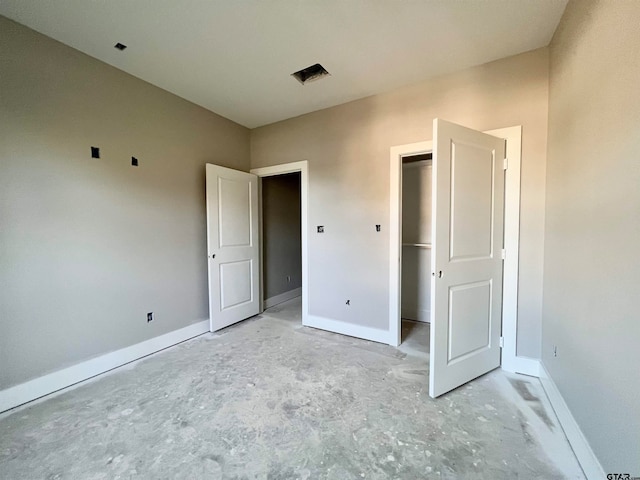 view of unfurnished bedroom