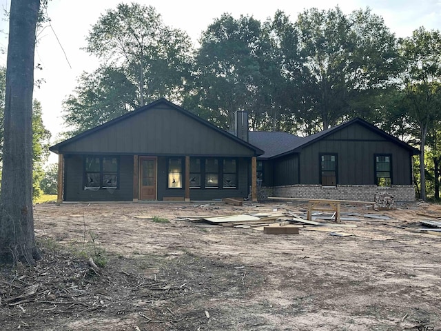13887 County Road 294, Arp, TX 75750 - view of front of house with brick siding