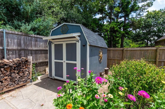 8416 Crooked Trl, Tyler, TX 75703 - view of shed with a fenced backyard