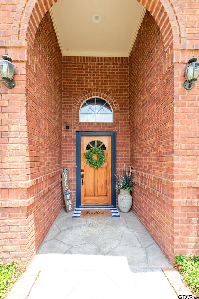 8416 Crooked Trl, Tyler, TX 75703 - view of exterior entry with brick siding