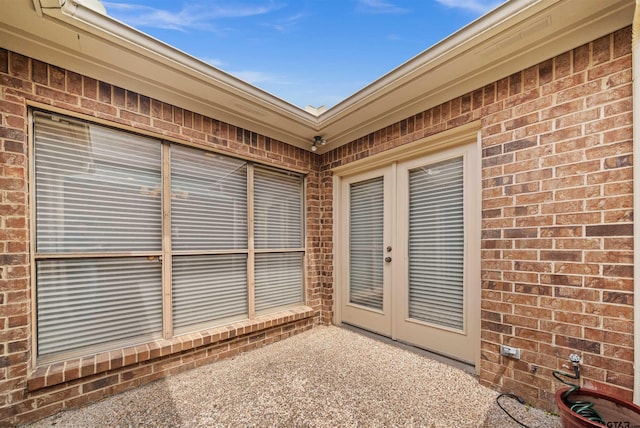 view of patio / terrace with french doors