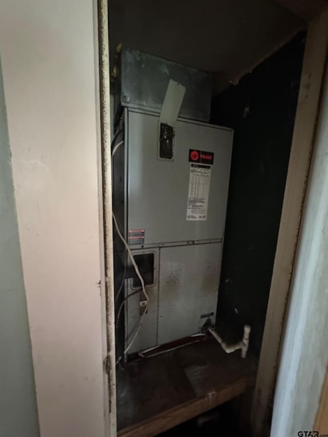 view of utility room