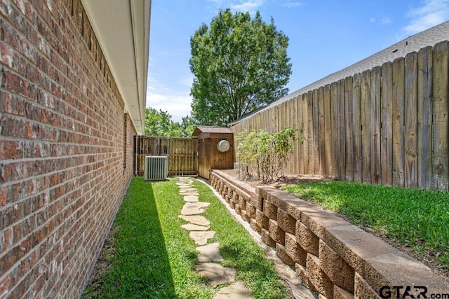 9190 Teal Flight Way, Tyler, TX 75703 - fenced backyard with central AC and a gate