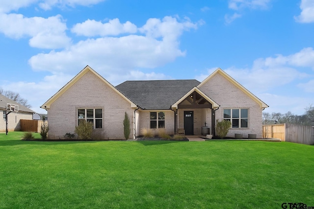 7855 Freestone Dr, Bullard, TX 75757 - view of front facade with brick siding and a shingled roof