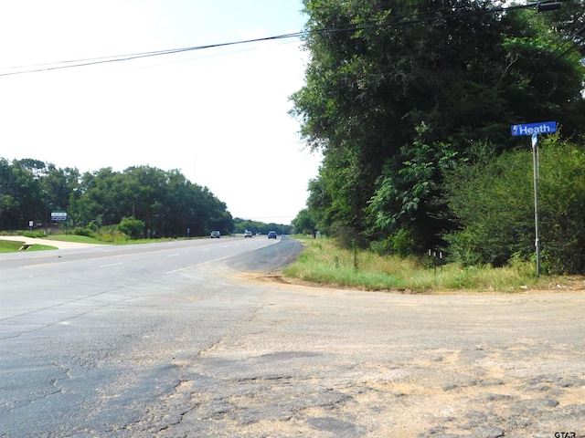 view of road