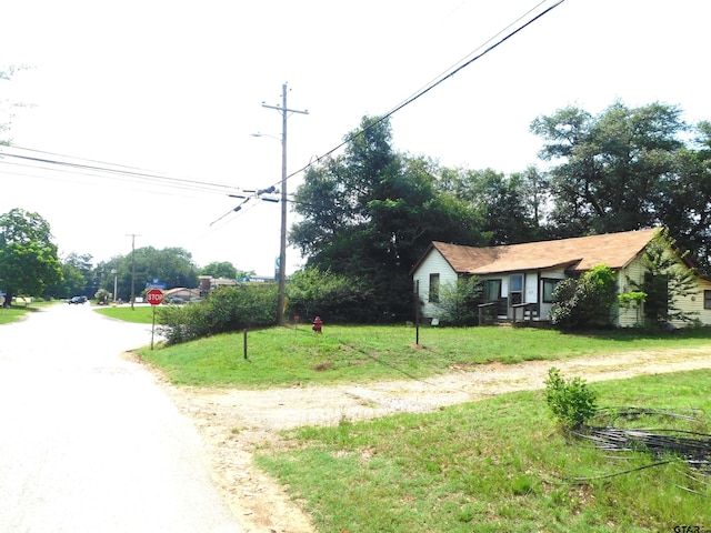 view of road