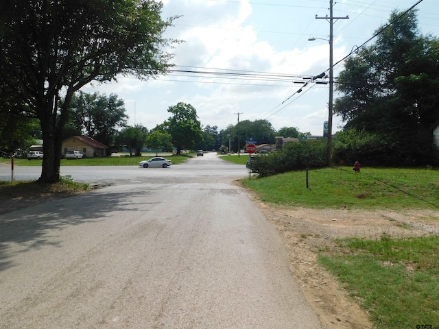 view of road