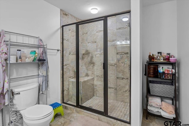 2631 Amy Ln, Tyler, TX 75701 - full bath with toilet and a shower stall