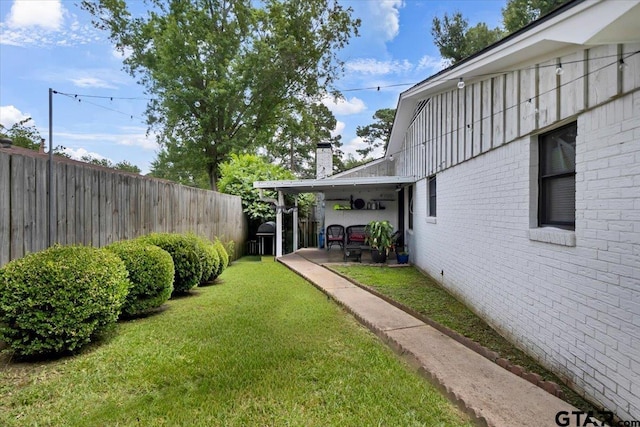 2631 Amy Ln, Tyler, TX 75701 - fenced backyard featuring a patio
