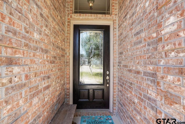 3029 Yasmeen Cir, Flint, TX 75762 - view of exterior entry featuring brick siding