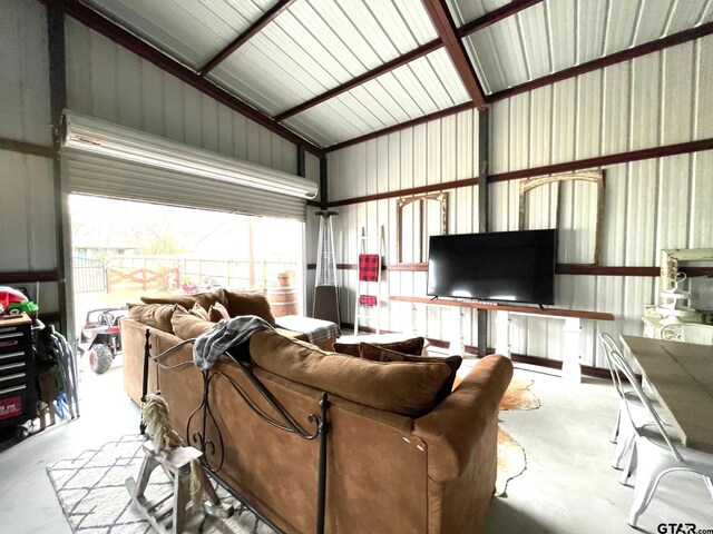 902 S Florey, Mount Pleasant, TX 75455 - garage with metal wall