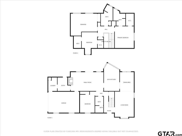 2733 Rockbridge Rd, Tyler, TX 75701 - view of room layout