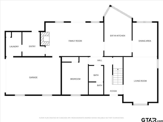 2733 Rockbridge Rd, Tyler, TX 75701 - view of room layout