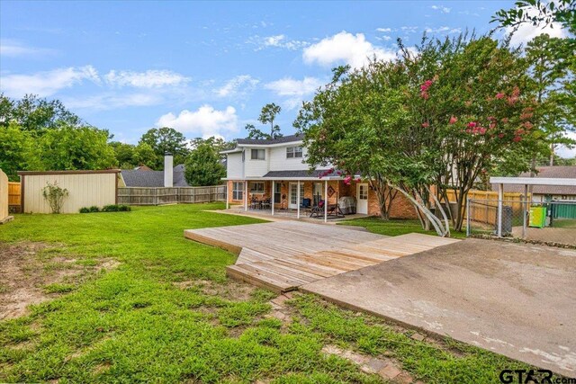 2733 Rockbridge Rd, Tyler, TX 75701 - view of fenced backyard