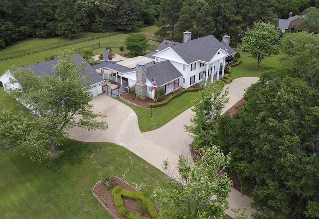 18722 Ridgeline Rd, Tyler, TX 75703 - view from above of property