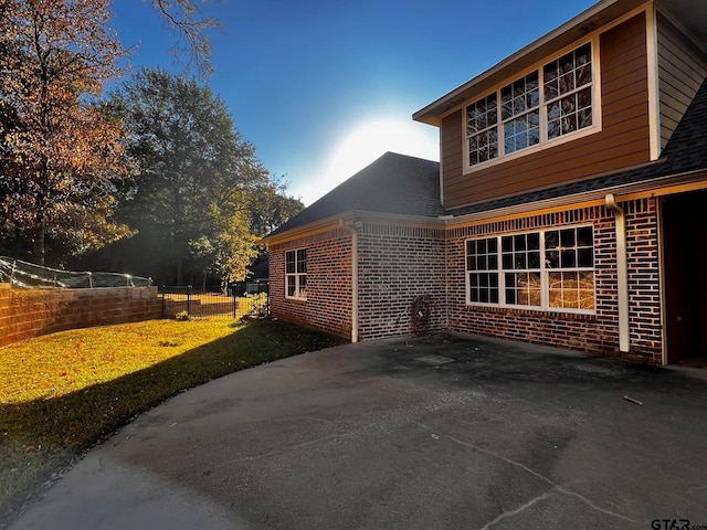 view of property exterior